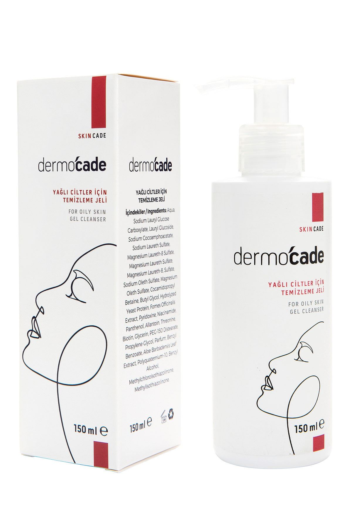 Dermocade Yağlı Ciltler Için Temizleme Jeli 150 Ml