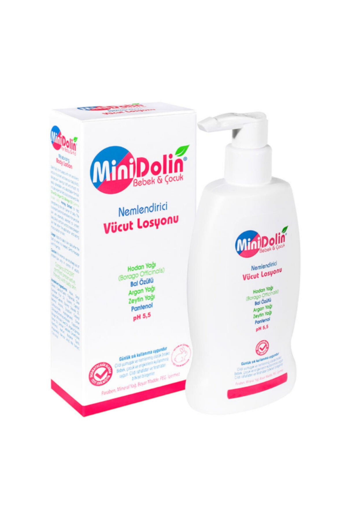 Dermadolin Minidolin Bebek Çocuk Nemlendirici Vücut Losyonu 250 ml