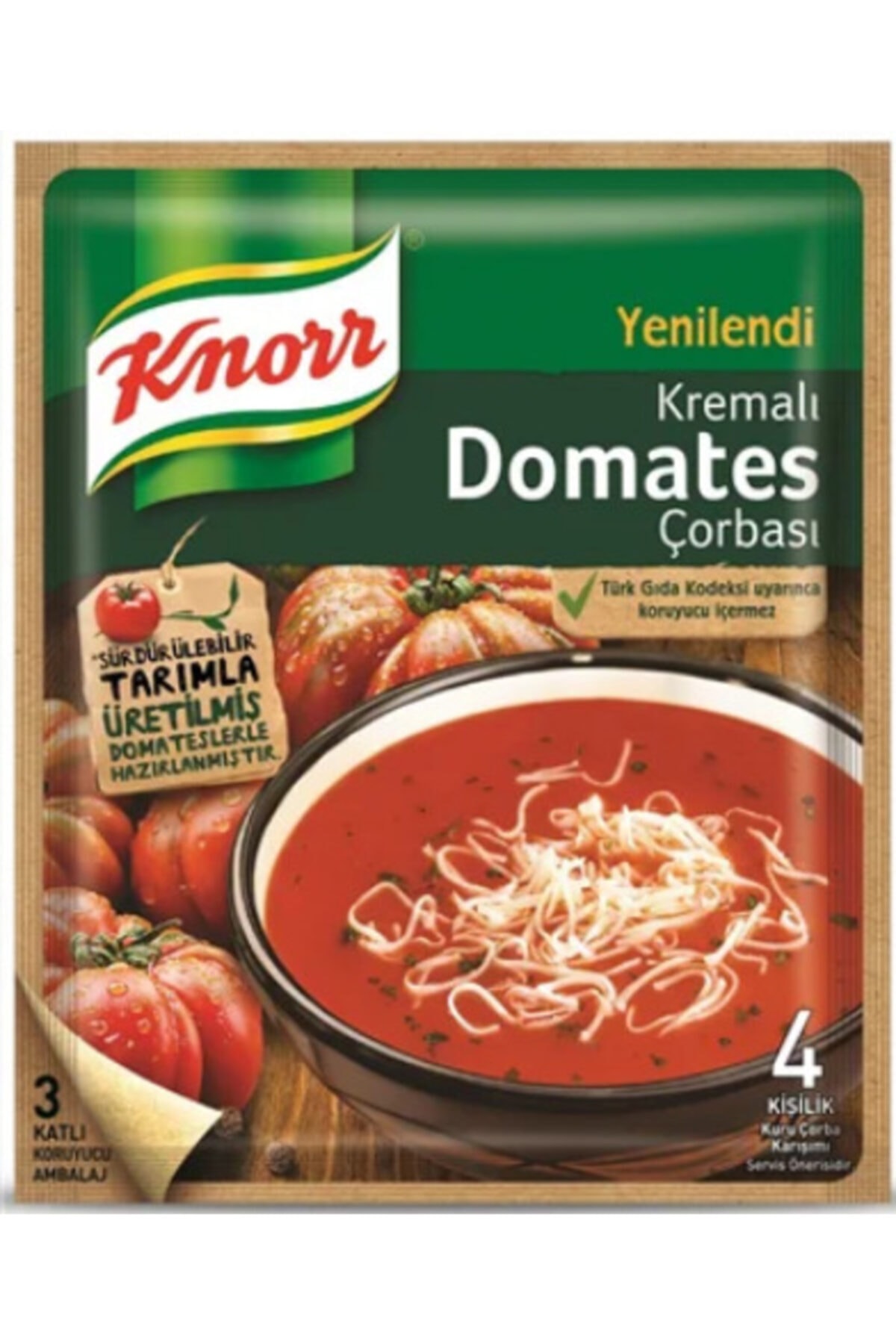 Knorr Hazır Çorba Kremalı Domates 69 Gr