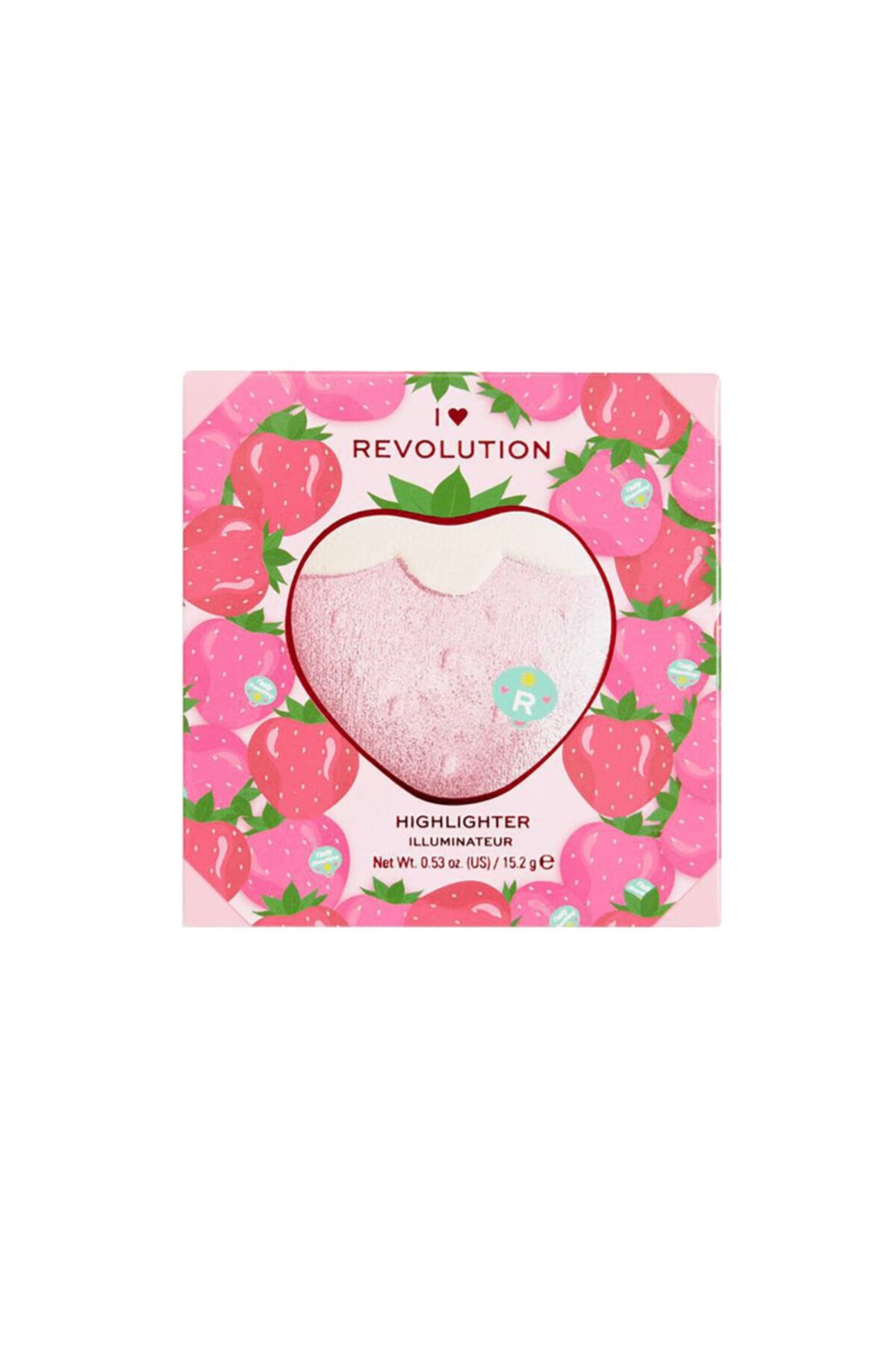 I HEART REVOLUTION Tasty Highlighter 3d Strawberry Aydınlatıcı