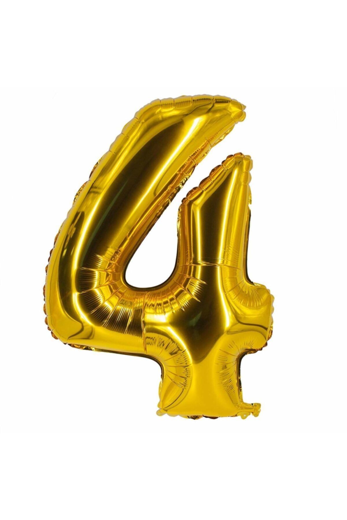 Number Balloon '4' Gold (100CM)