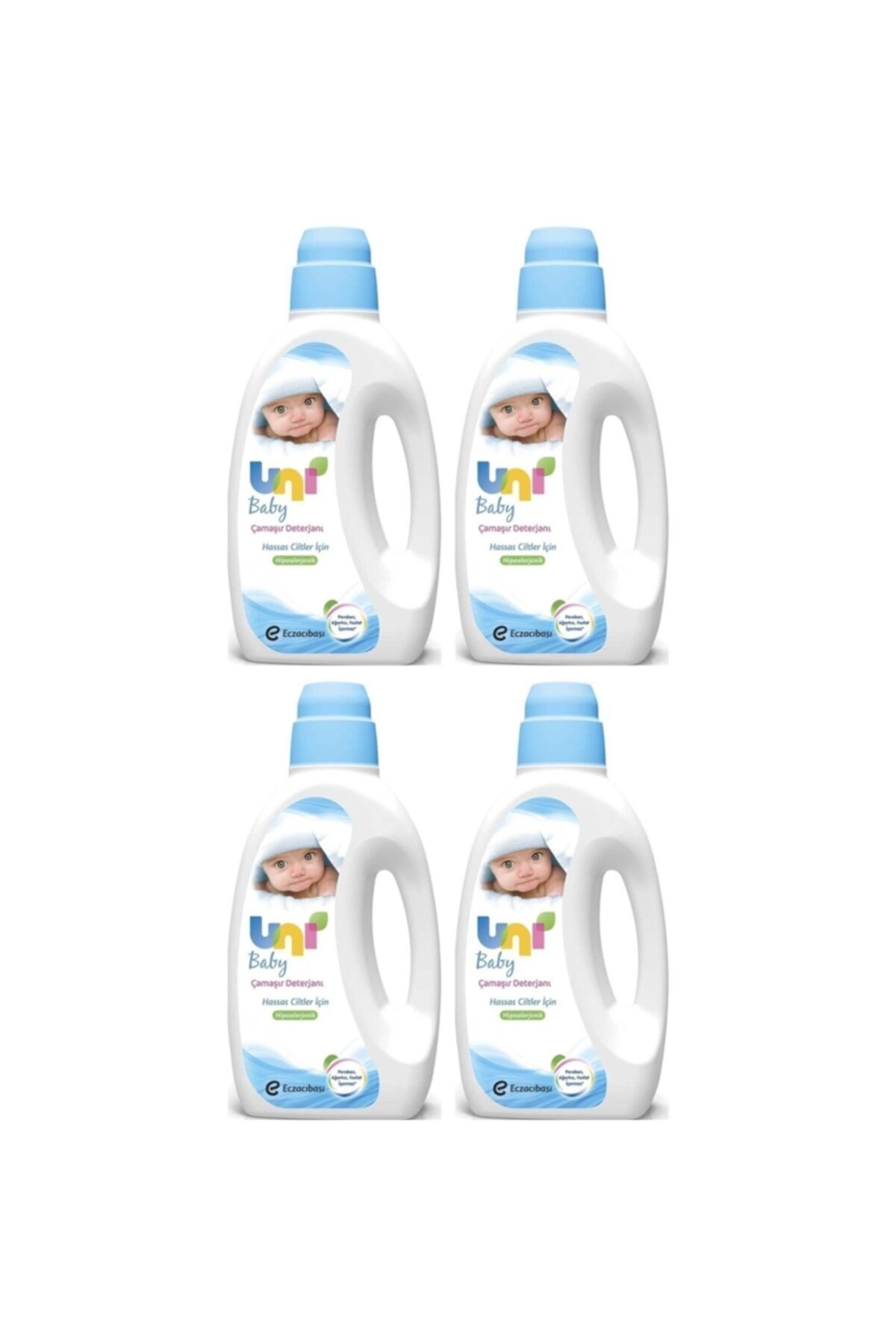 Uni Baby Sıvı Çamaşır Deterjanı Hipoalerjenik 4 X 1500 Ml