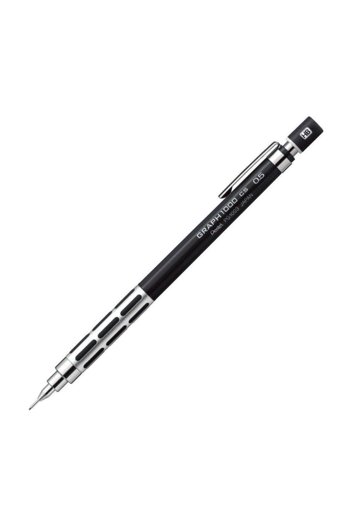 Pentel Graph1000 05 mm Teknik Çizim Kalemi Mat Metal Pg1005Cs-A