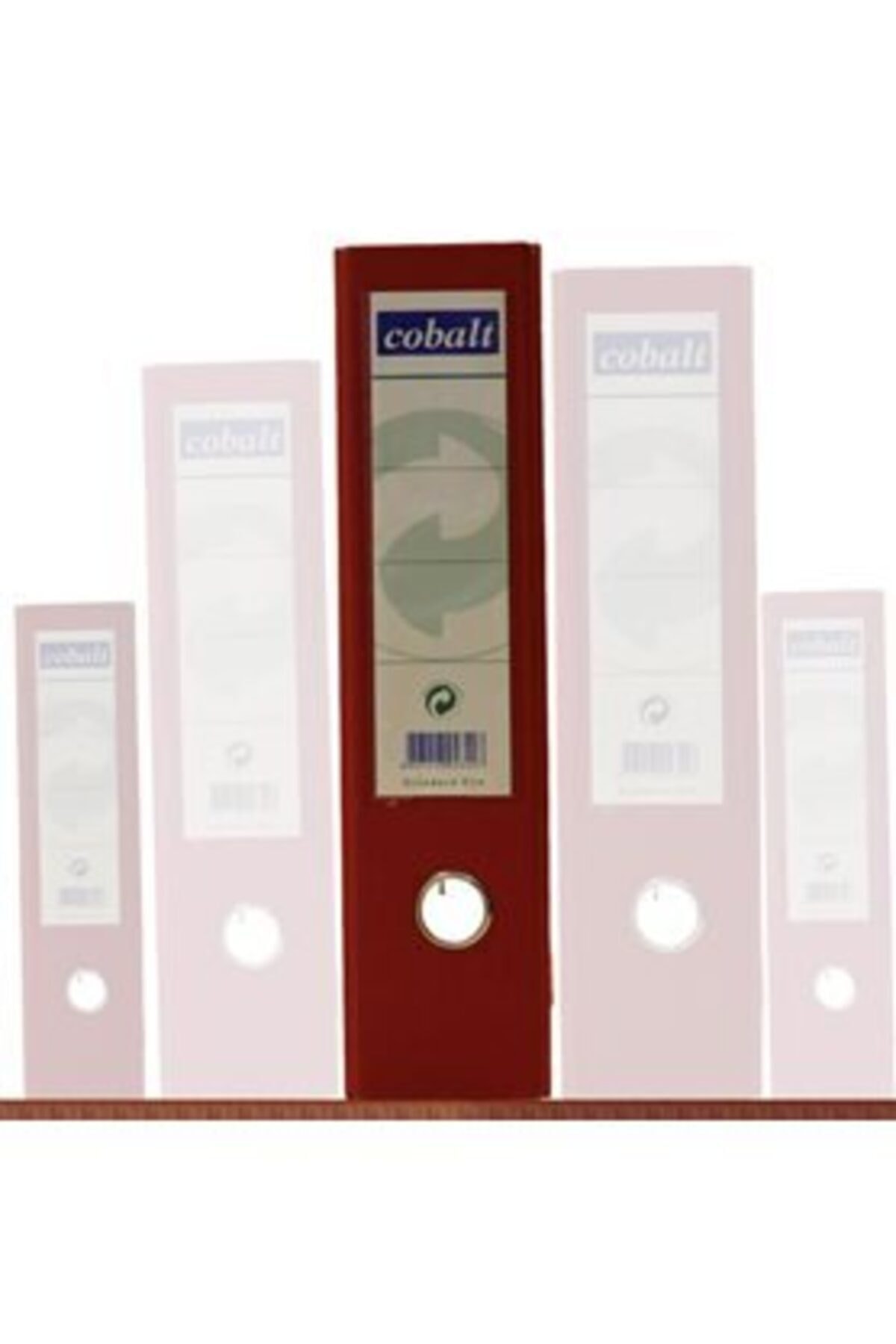 COBALT Büro Klasörü Geniş Kırmızı