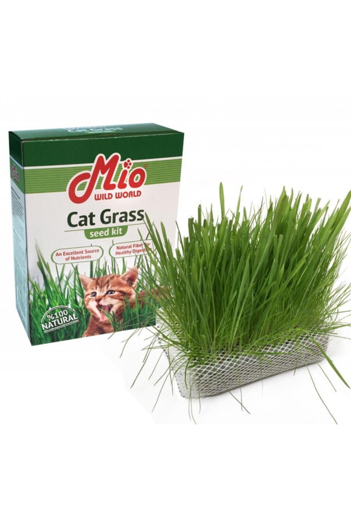 MioMia Mio Premium Kedi Çimi Fileli