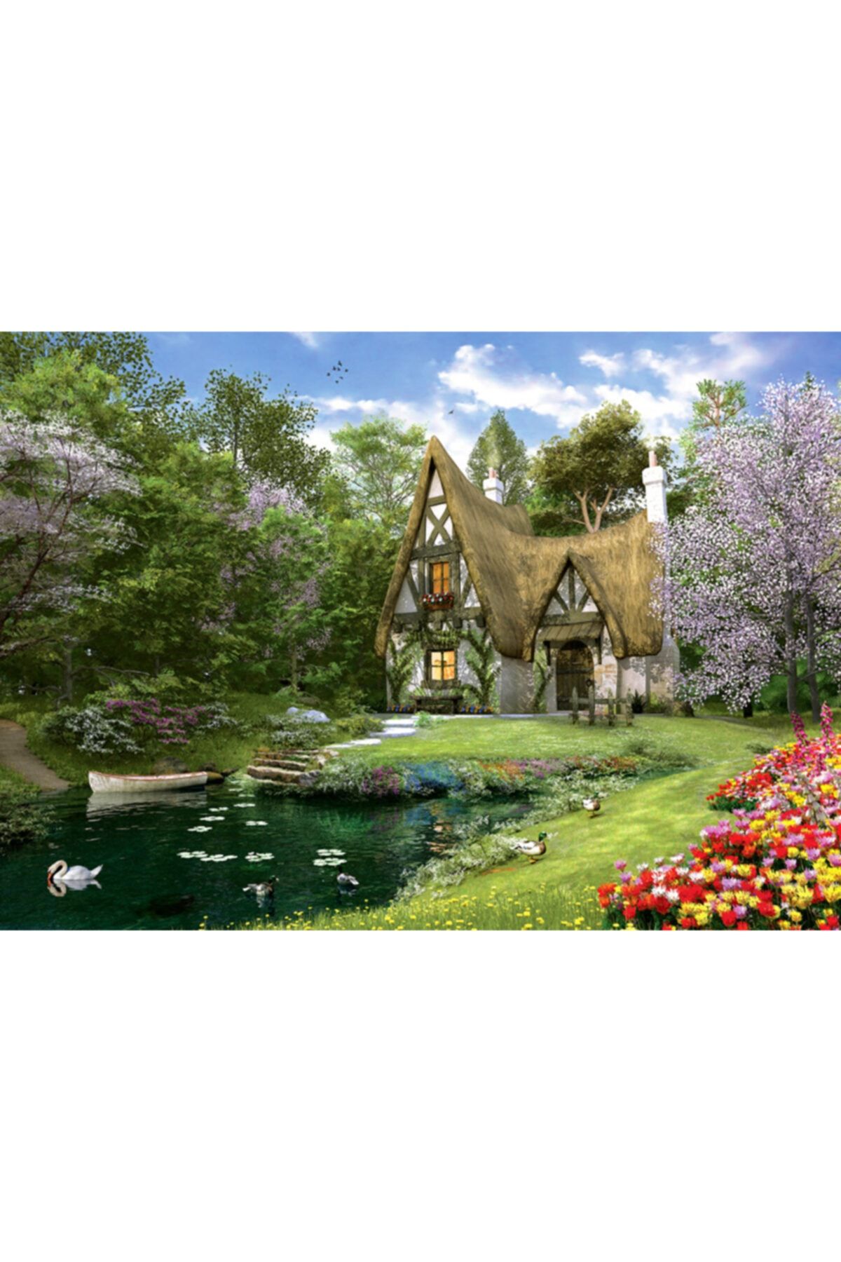 Anatolian Puzzle Anatolıan Puzzle 3000 Parça - Göl Evi - 4900
