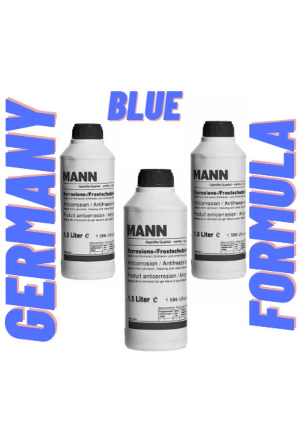 MANN Antifriz Organik Mavi Renk -37c 1.5 Litre 3 Adet