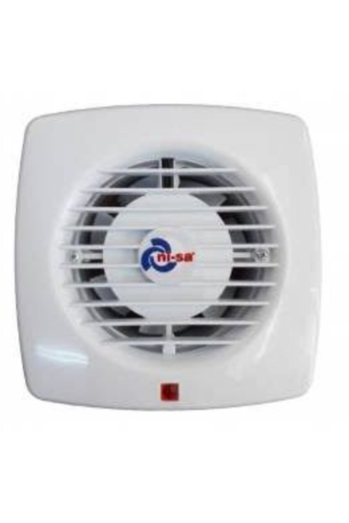 Nisa Dekoratif Banyo Tuvalet Kiler Çamaşır Odası Aspiratörü 150 mm 15 cm Beyaz