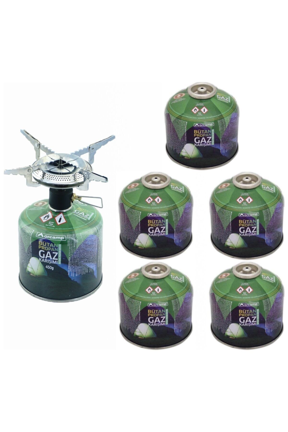 Orgaz Be My K-502 Siboplu Blisterli Kartuş Ocak Kts-450 Altılı Set
