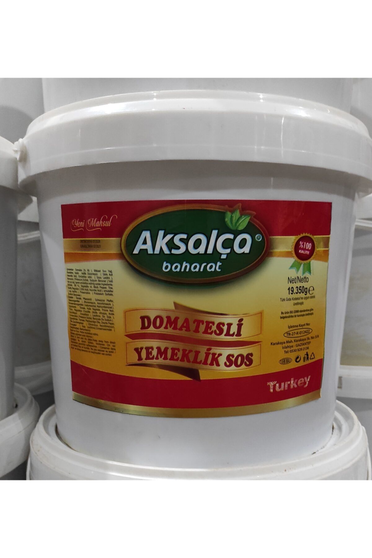 AK SALÇA Domates Salçası 20 kg