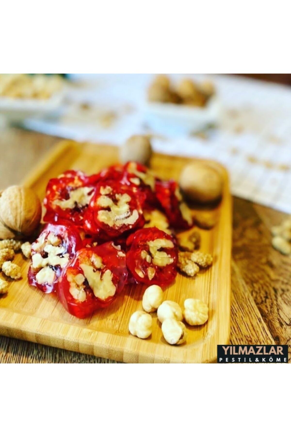 Yılmazlar Pestil Köme Özel Atom Narlı Cevizli Sucuk 1000 gr