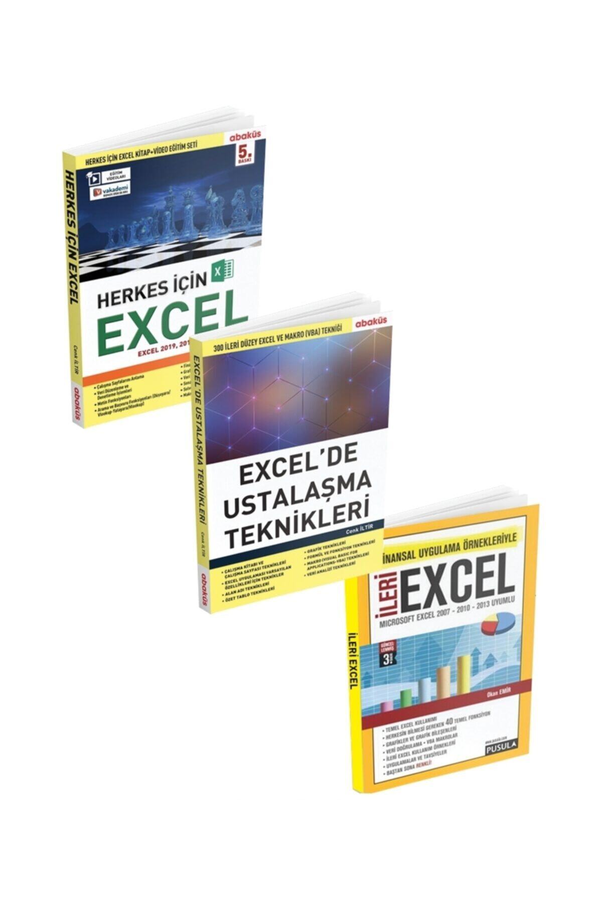 Abaküs Kitap Baştan Sona Excel Seti