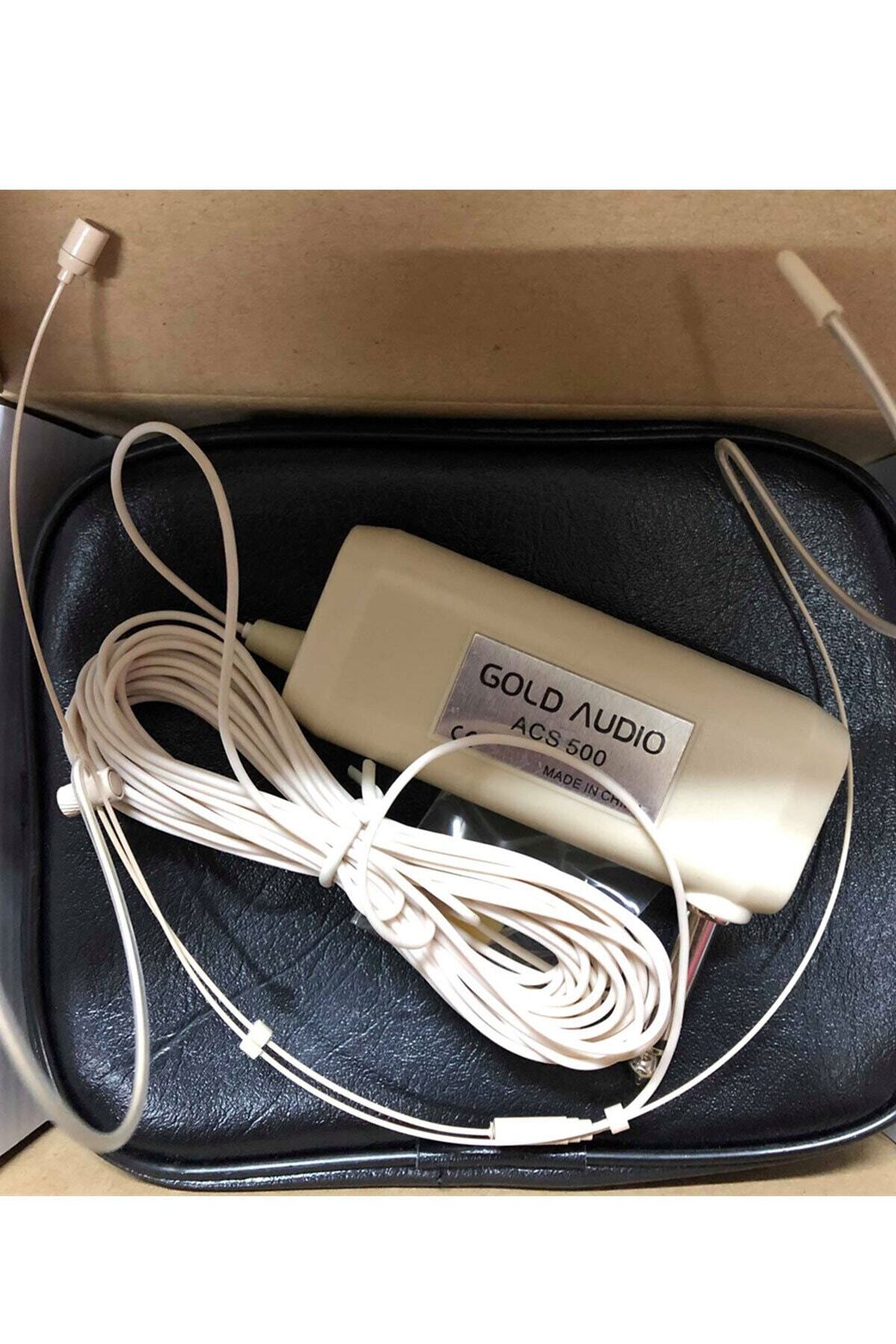 Gold Audio Acs-500 Headset Kafa Mikrafonu - Ten