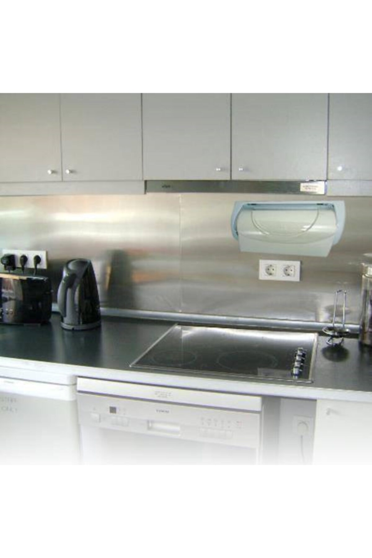 GeçerStore Banyo Tuvalet Için Duvara Yapışan Kapaklı Kağıt Havluluk