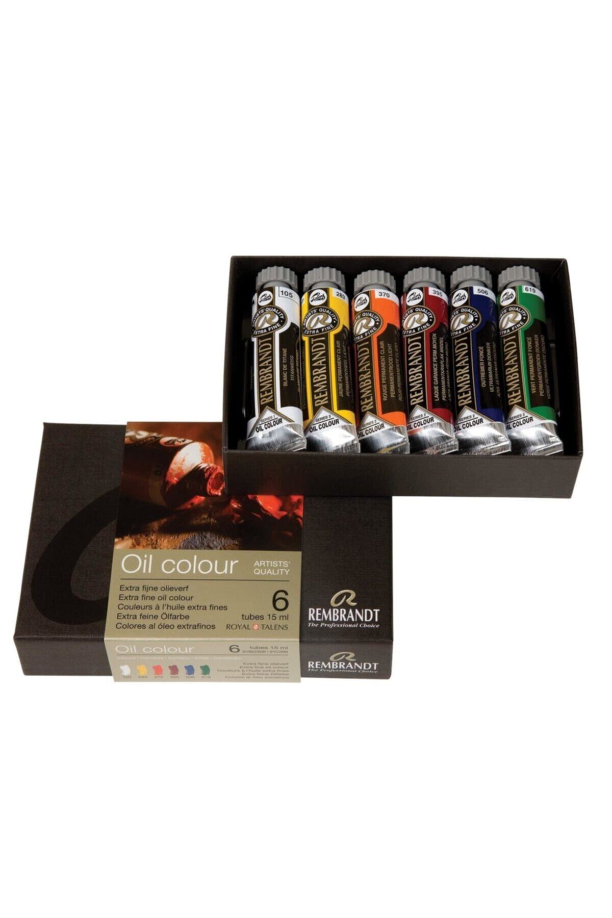 Rembrandt : Yağlı Boya : Starter Set : 6 Renk (15 Ml Tüp)