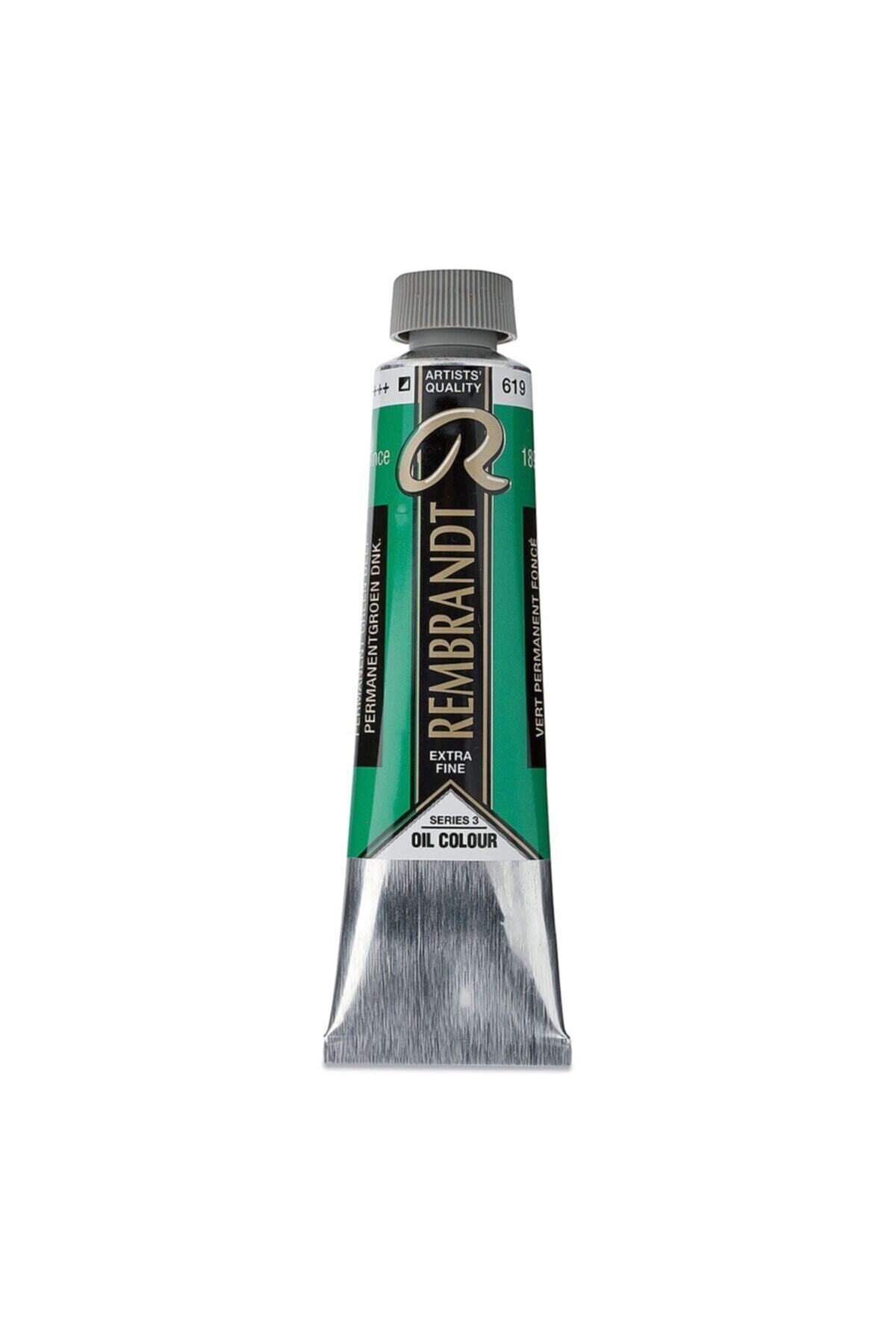 Rembrandt : Artists' : Yağlı Boya : 40 Ml : Permanent Green Deep