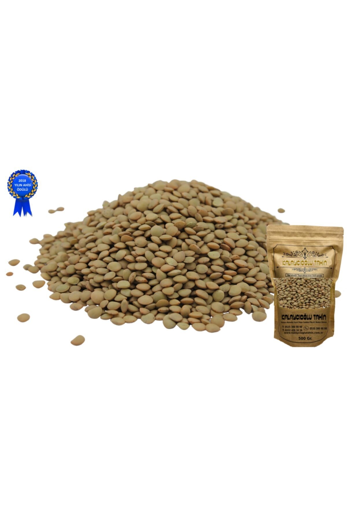Kalaycıoğlu Yeşil Mercimek 500 Gr.