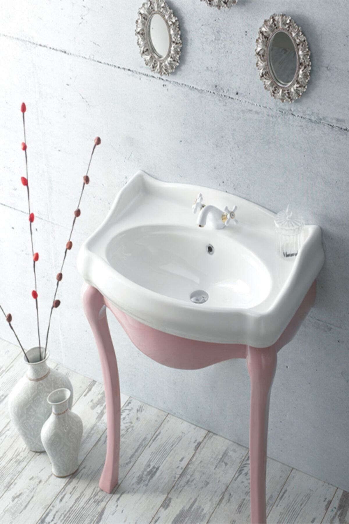 TURKUAZ Cerastyle 1837 Etajerli Lavabo 60 Cm