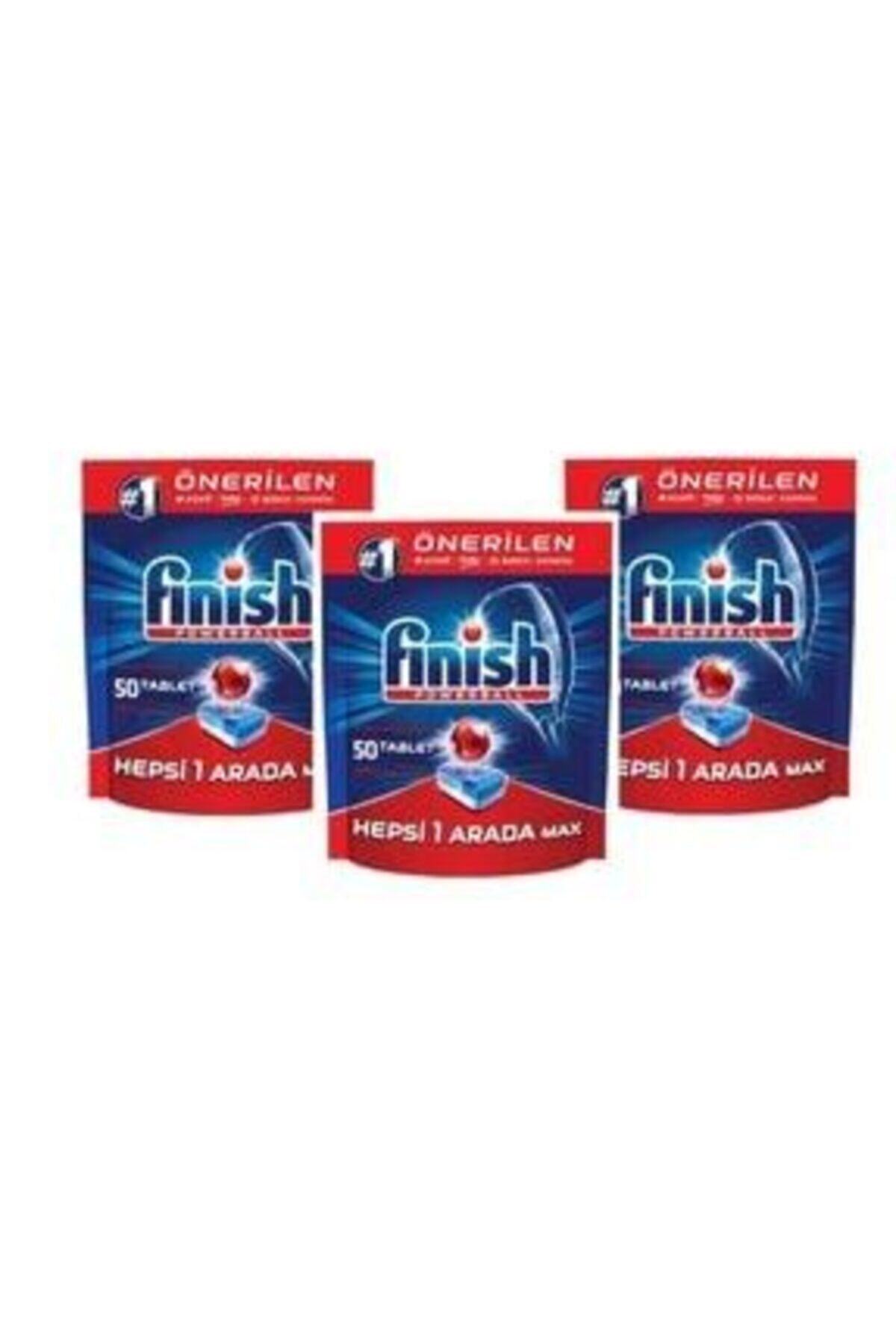 Finish Bulaşık Makinesi Tableti Hepsi 1 Arada 3x50 150 Adet