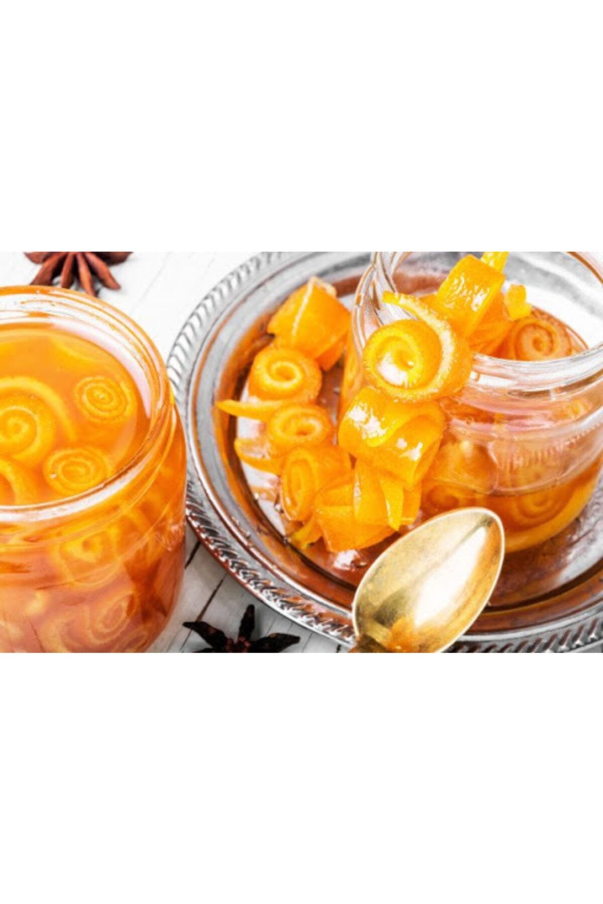 BANUM MUTFAK Portakal Kabuğu Reçeli Ev Yapımı 475 Gr