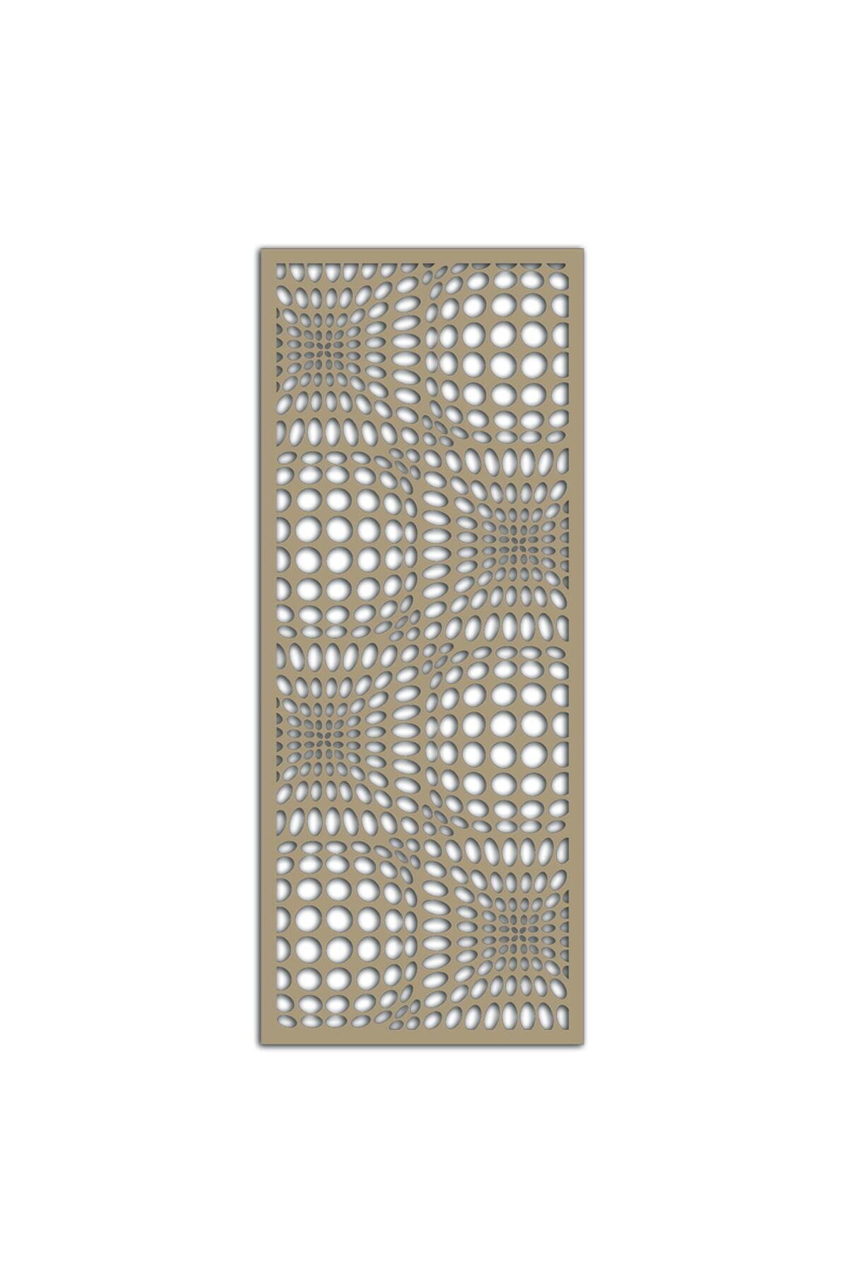 Liar Dekor Liar Ahşap Seperatör (Paravan) - KSP-106 - (10 mm) - (60 cm x 160 cm) - (Ham)