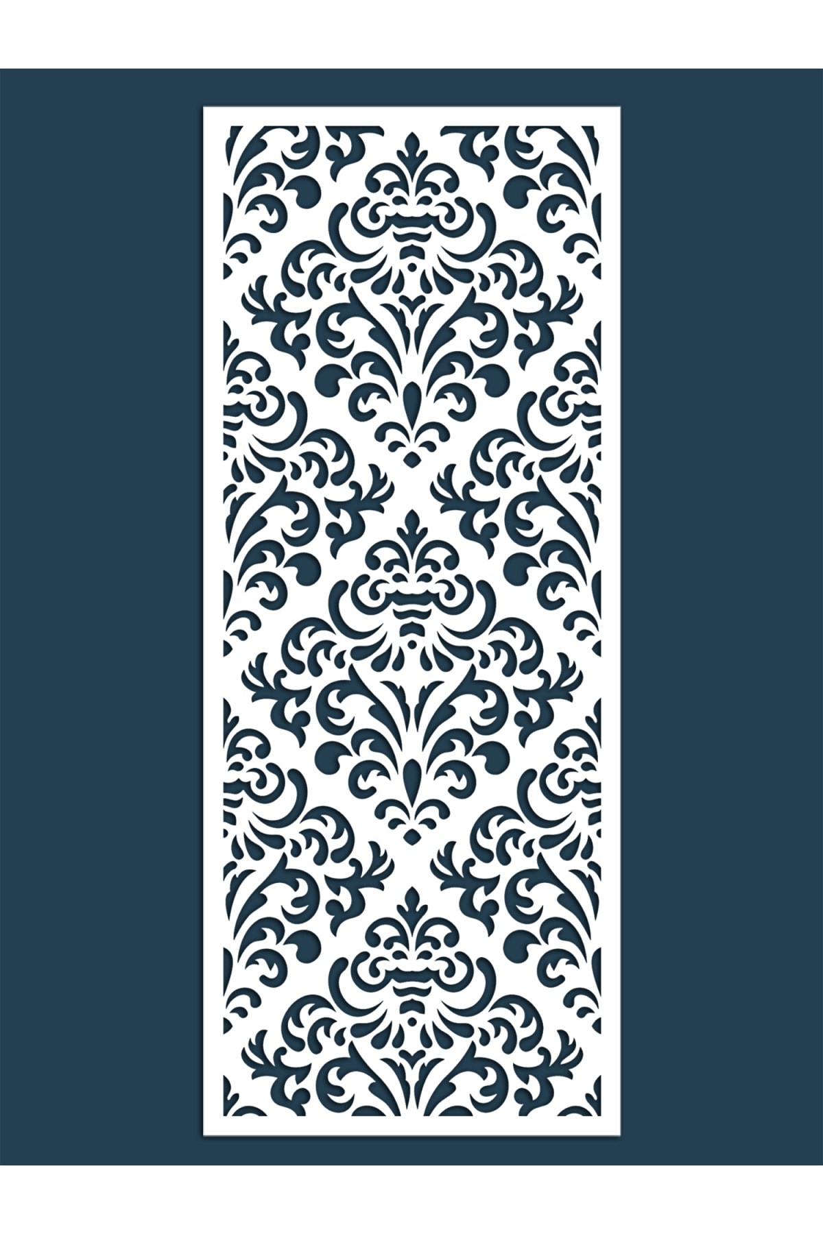 Liar Dekor Liar Ahşap Seperatör (Paravan) - KSP-102 - (18 mm) - (100 cm x 210 cm) - (Beyaz)