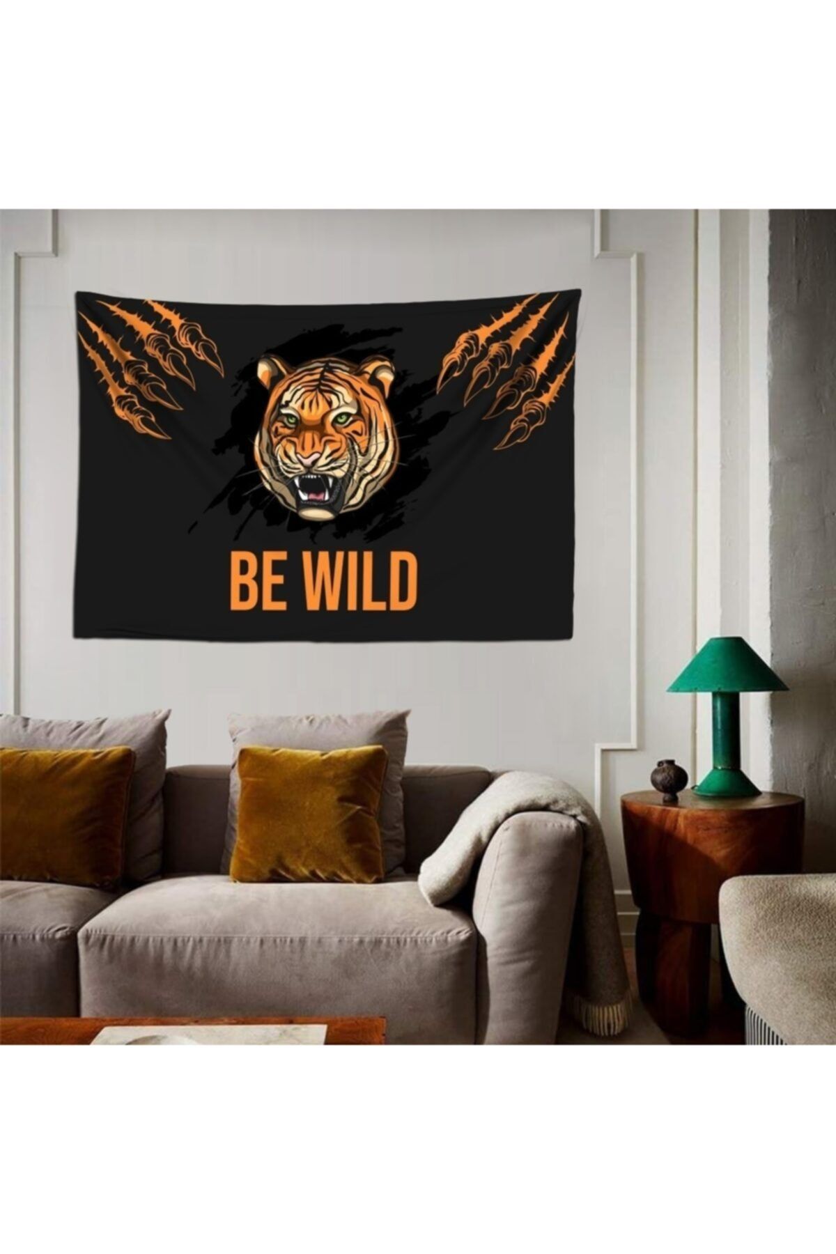 usateamfans Be Wild Duvar Örtüsü