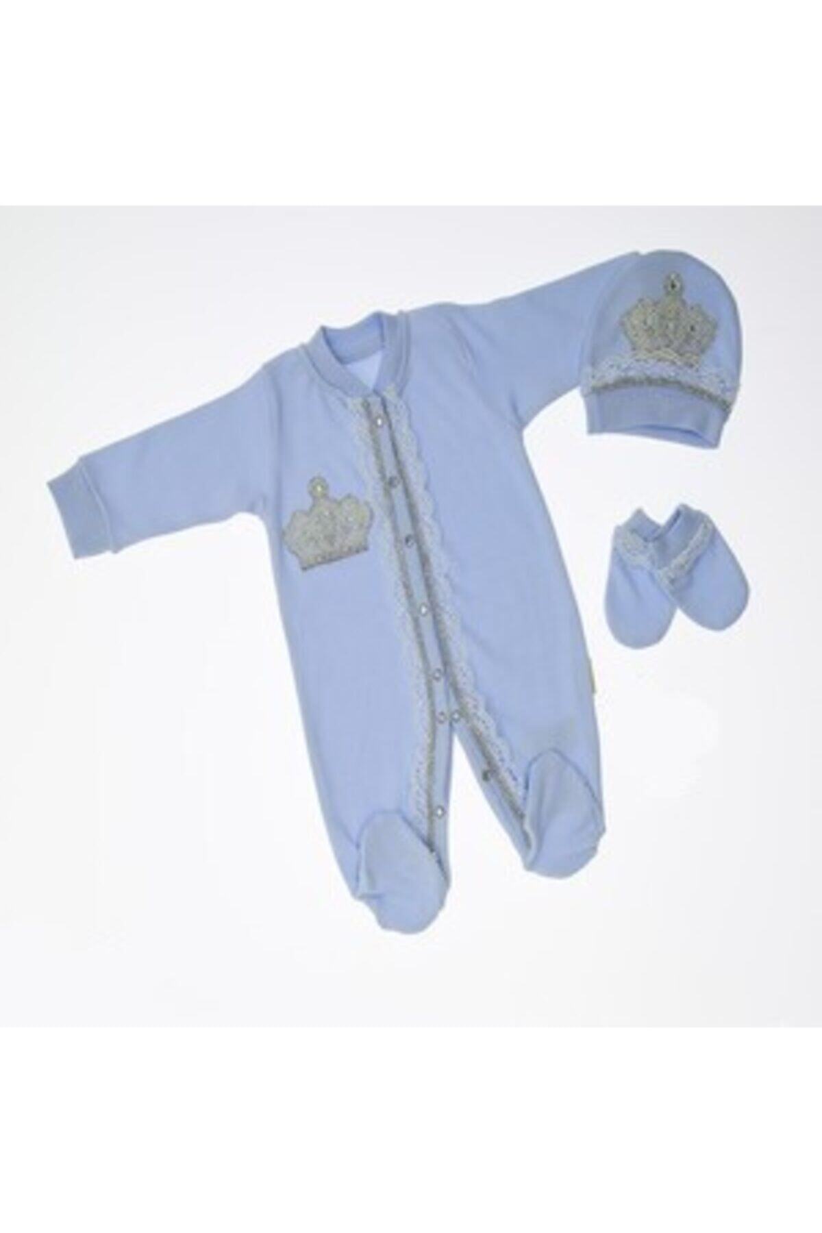Little Gift Bebek Incili Prens Tulumu