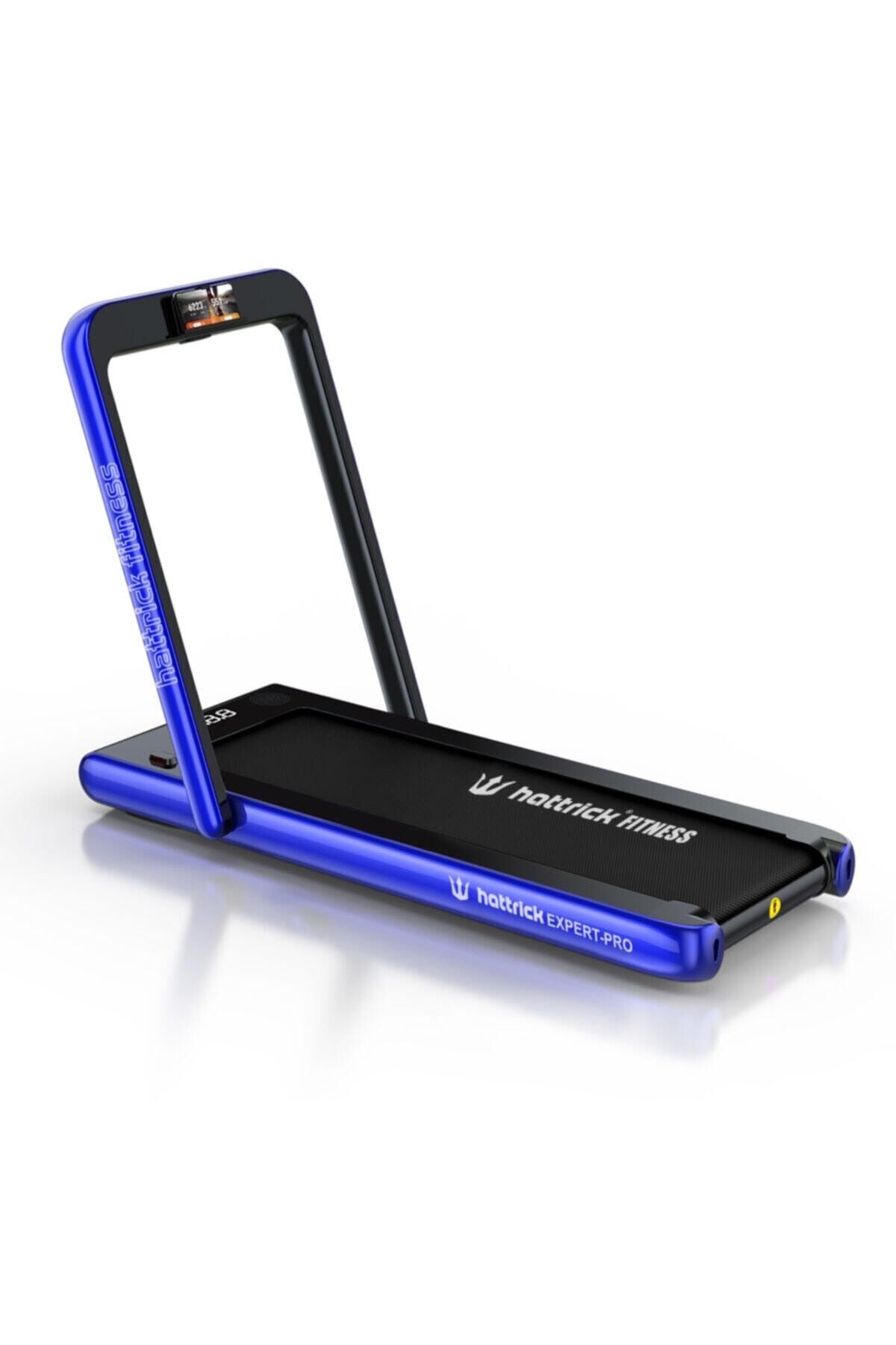 Hattrick Expert Pro Yeni Nesil Koşu Bandı 3 Hp Walkingpad Mavi