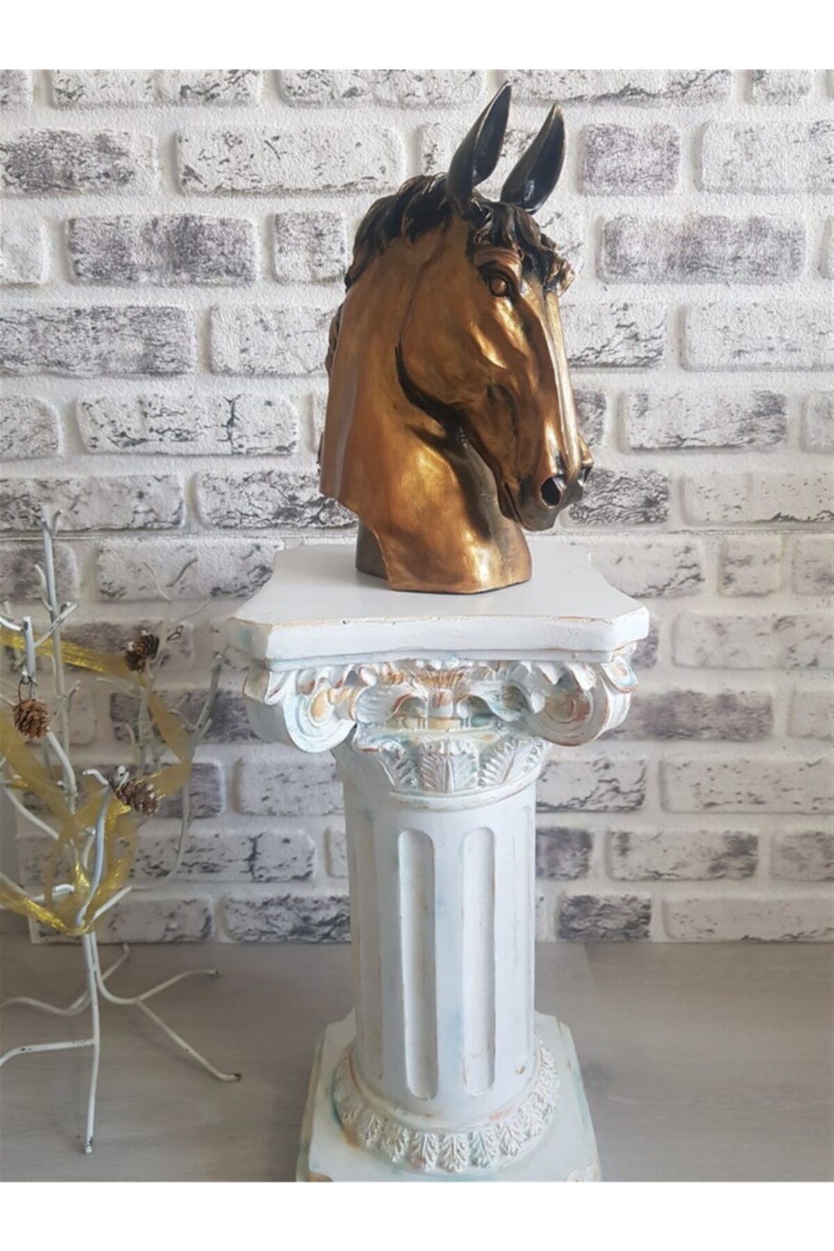 Balbutik aksesuar & sarsilmazdekor Büyük Boy At Heykeli