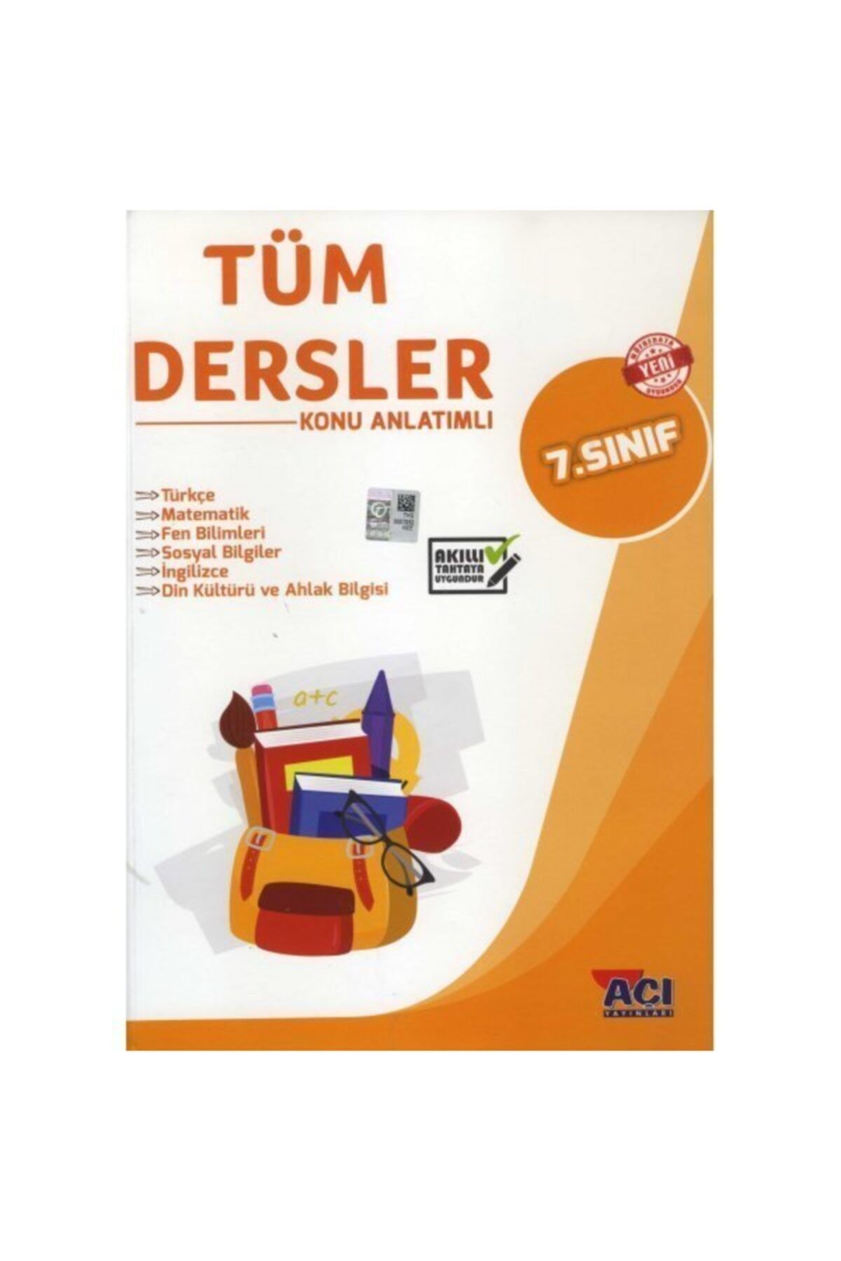 Açı Yayınları 7.sınıf Tüm Dersler Konu Anlatımlı