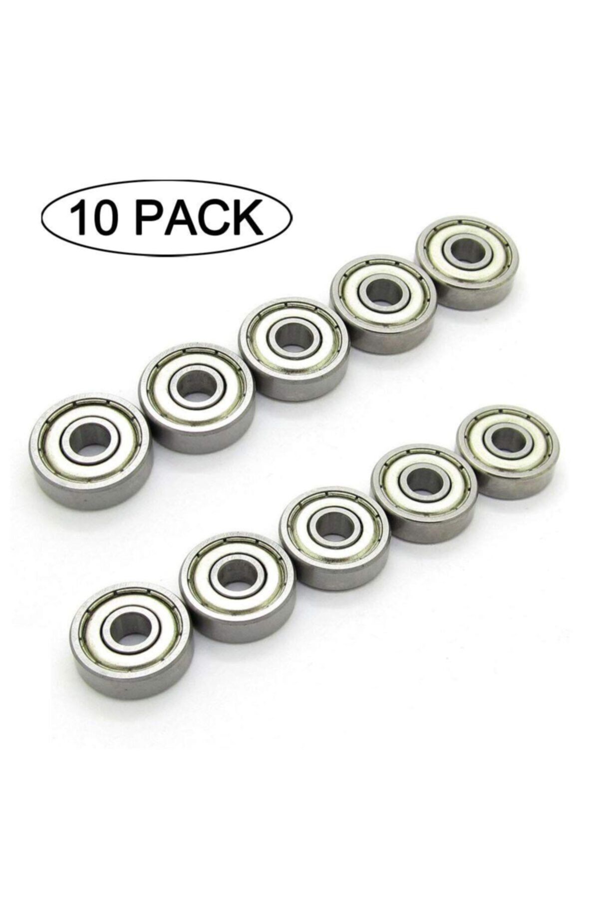 Dünya Magnet 10 Adet 625zz Rulman - Metal Mühürlü Çok Amaçlı Bilye Rulman - 5x16x5 Ölçülerinde