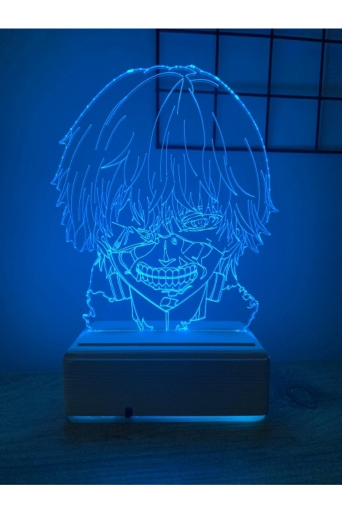Modiwa Design Tokyo Ghoul Ken Kaneki 16 Renk Gece Lambası
