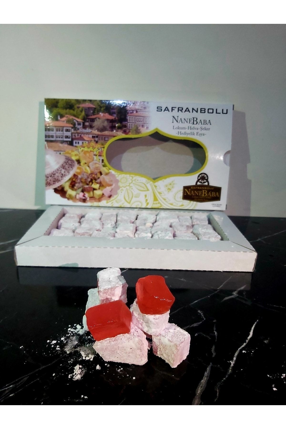 NaneBaba Safranbolu Güllü Lokum 250 gr