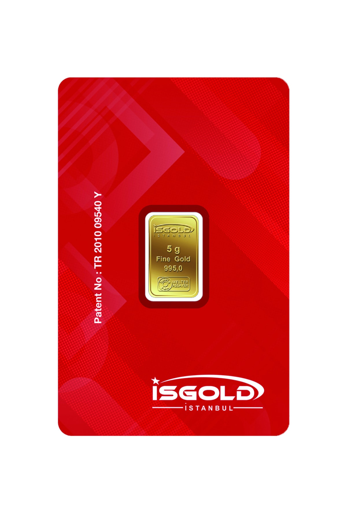 İSGOLD 5 gram 24 Ayar Kare Kodlu Külçe gram Altın