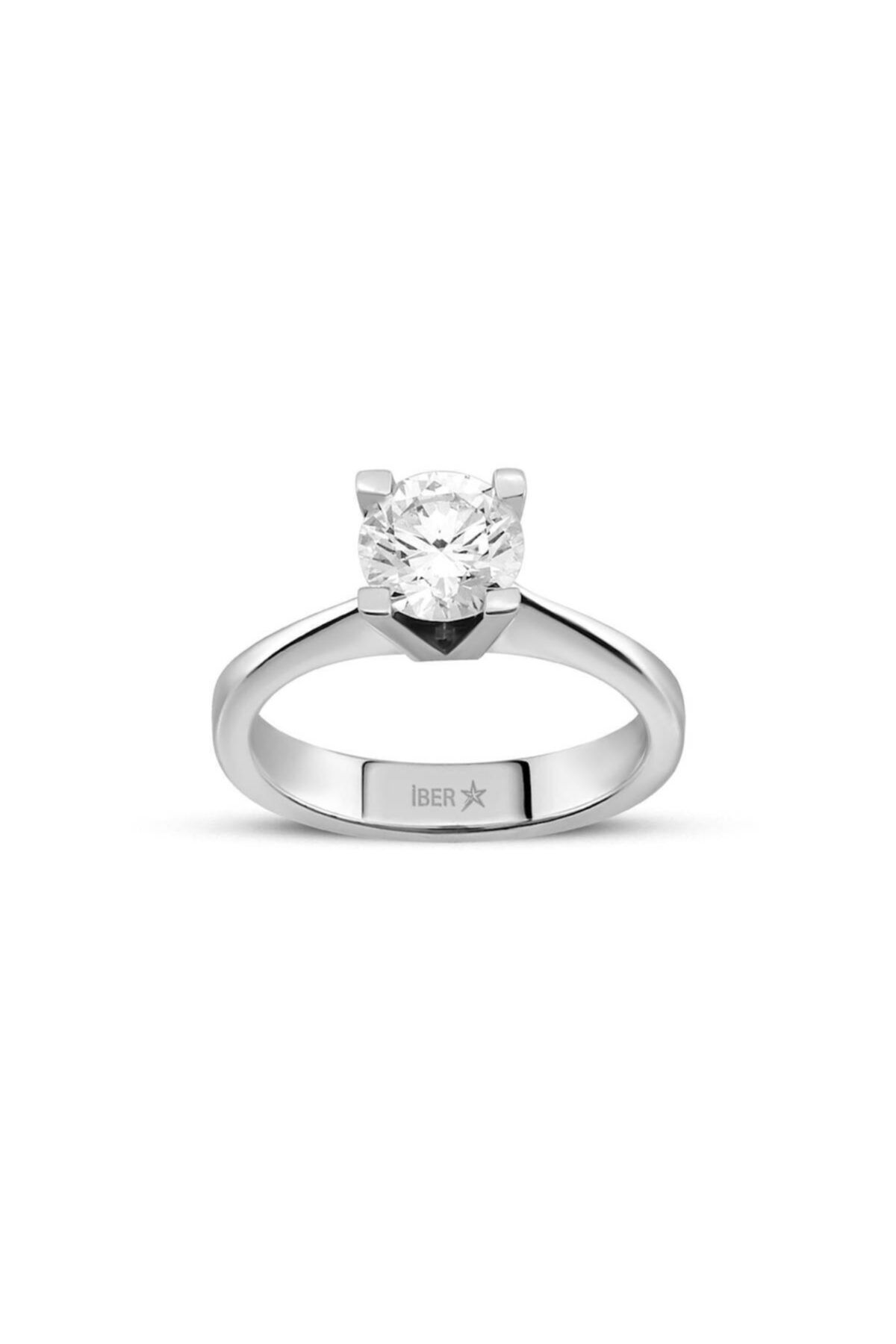İBER DIAMOND I/j Vs2 1.21 Karat Pırlanta Taşlı Tektaş Yüzük