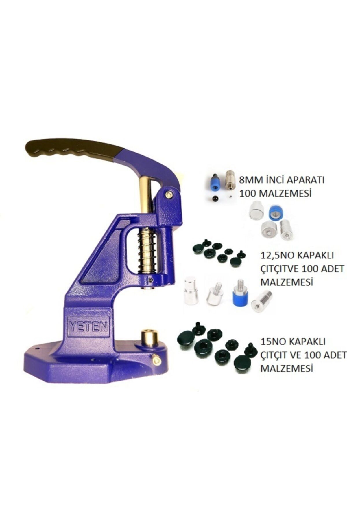 ALOTUHAFİYE Tulumba Pres Set 3 Aparat 300 Malzemeli