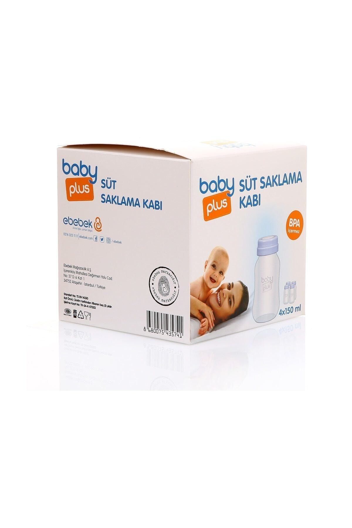 baby plus sut saklama kabi 4lu 150 ml fiyati yorumlari trendyol