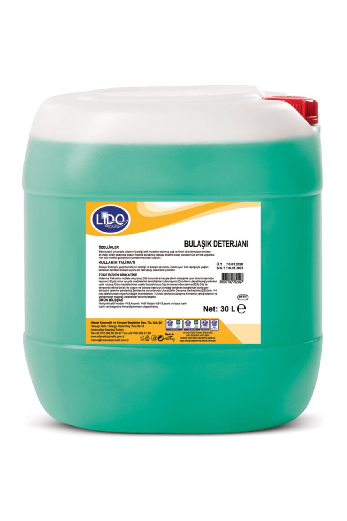 Lido Elde Bulaşık 20 kg