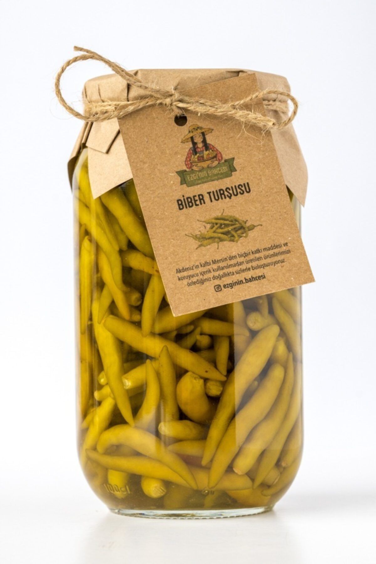 Ezgi'nin Bahçesi Acı Biber Turşusu 1200 gr