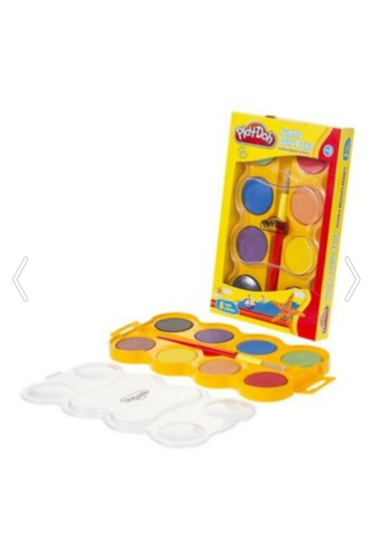 Play Doh 8 Renk Jumbo Sulu Boya 40 Mm