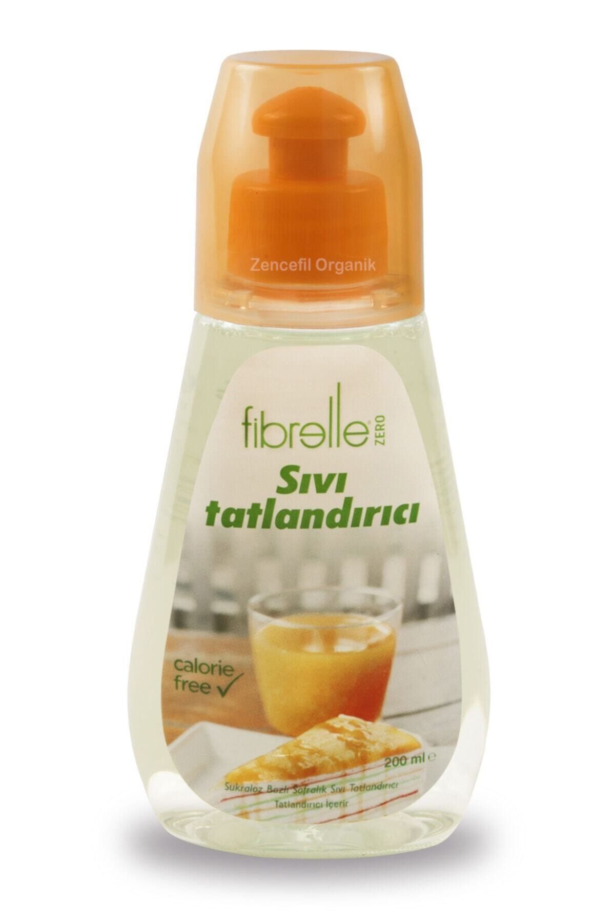 Fibrelle Sıvı Tatlandırıcı Zero 0 Kalori 200 ml. Sukraloz Bazlı Orijinal Ürün...