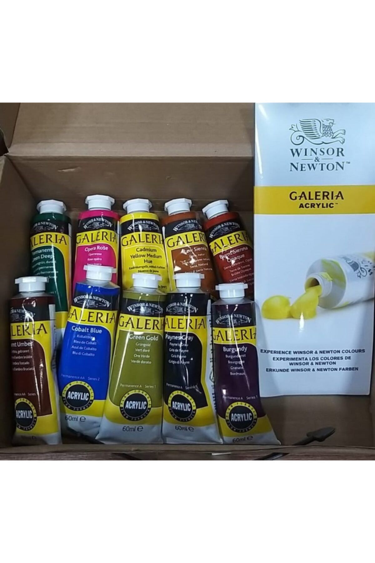Winsor Newton Winsor & Newton Galeria Akrilik Boya Seti 60 ml