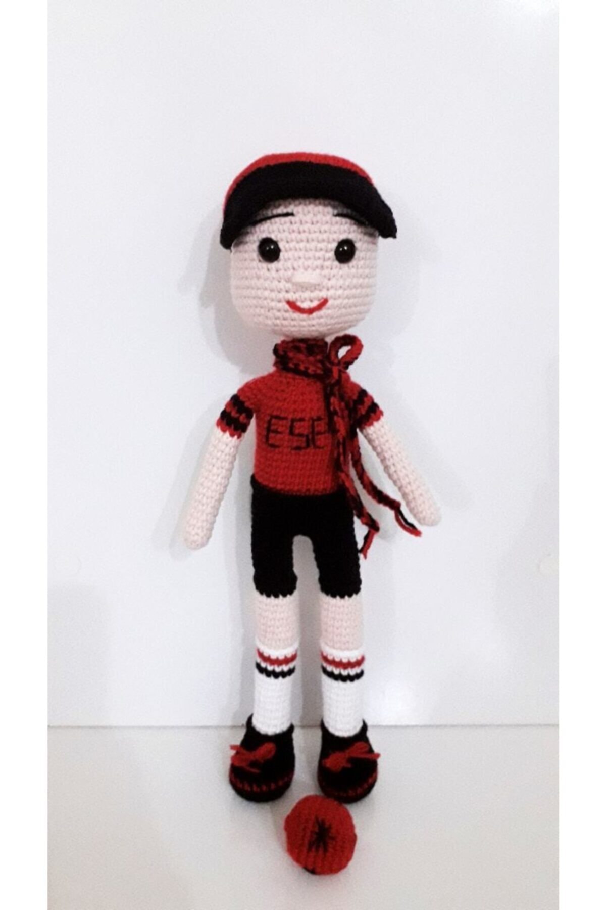 OYUNCAKPARK Es Es Taraftar Bebek Amigurumi Organik Oyuncak