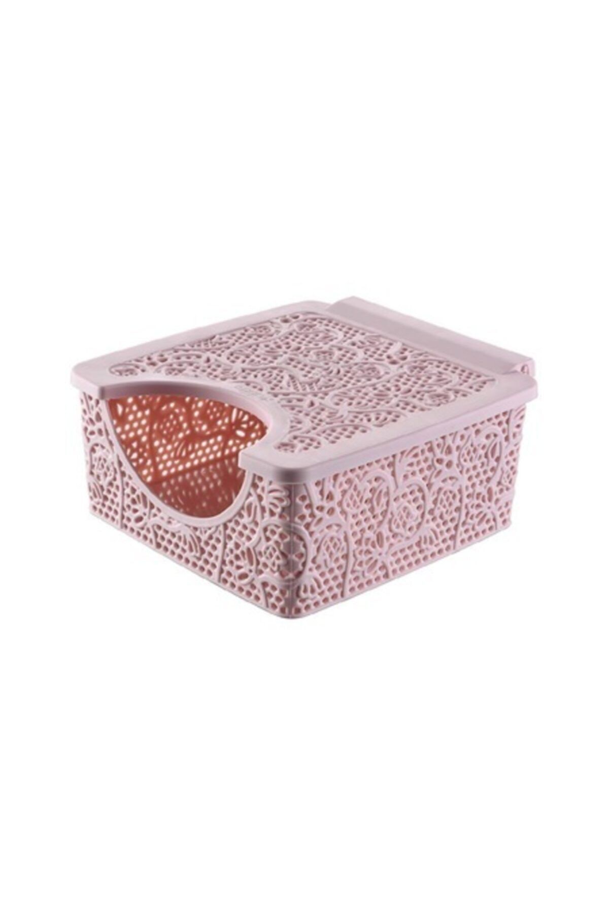 Tuffex Pembe Dantel Peçetelik-300
