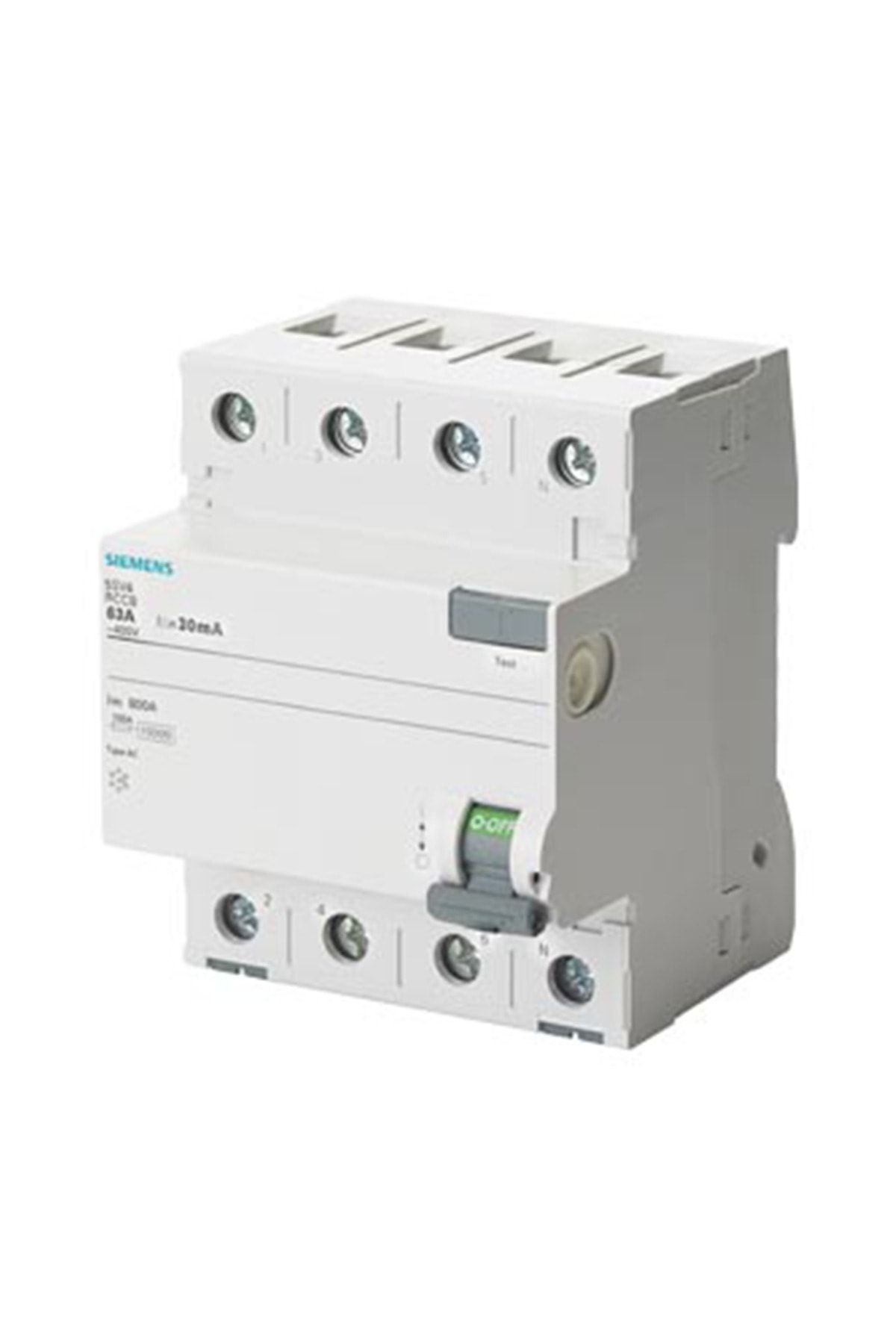 Siemens Yangın Koruma Rölesi 3x63a 300ma