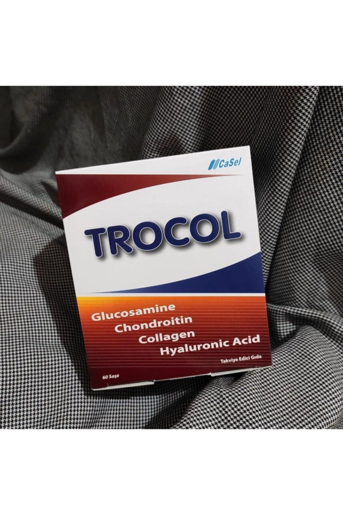 CASEL İLAÇ Trocol Glukozamin Kondroitin Kolajen 60 Saşe (300 Gr)