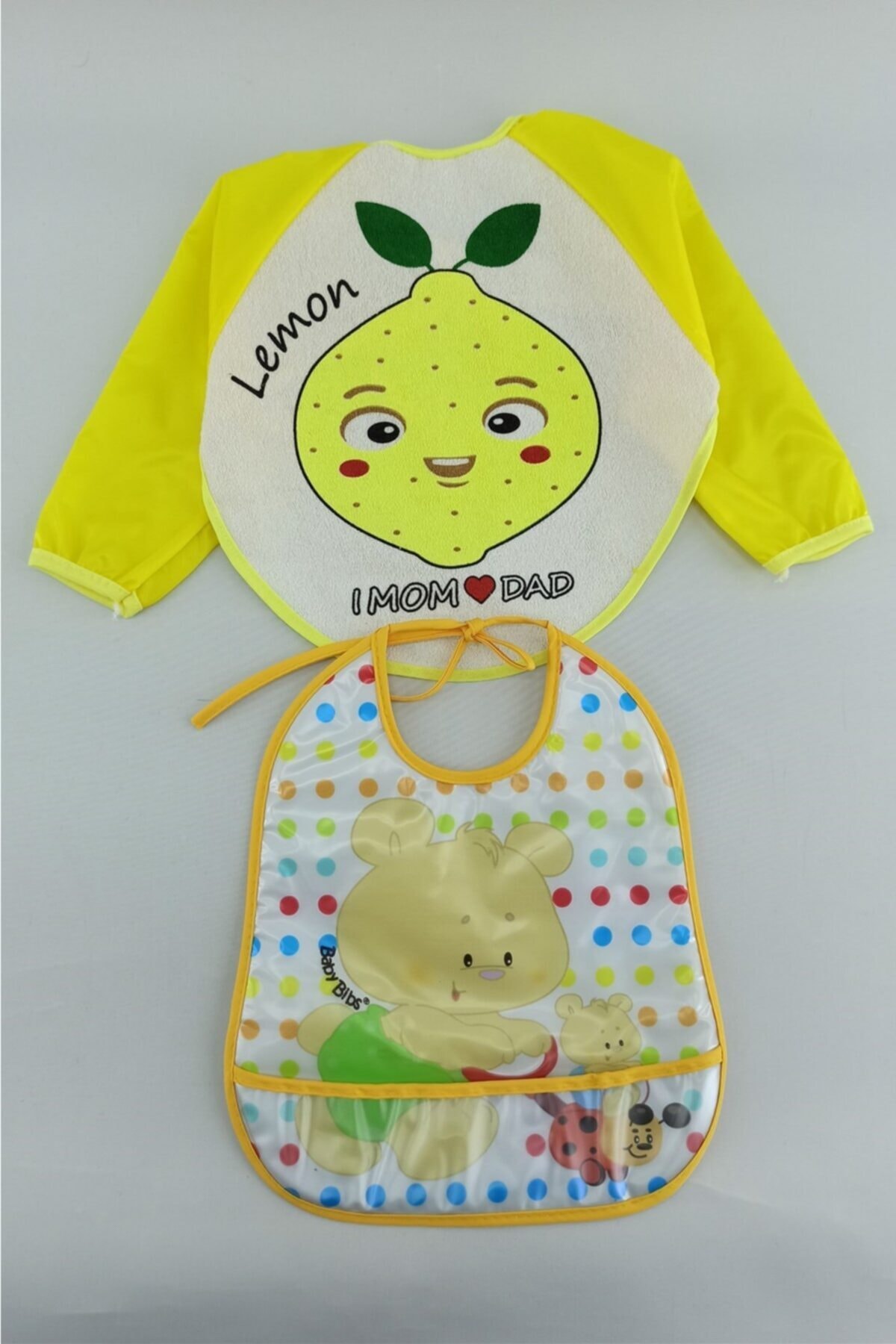 ALİSS Bebek  Sarı Mamam Önlüğü