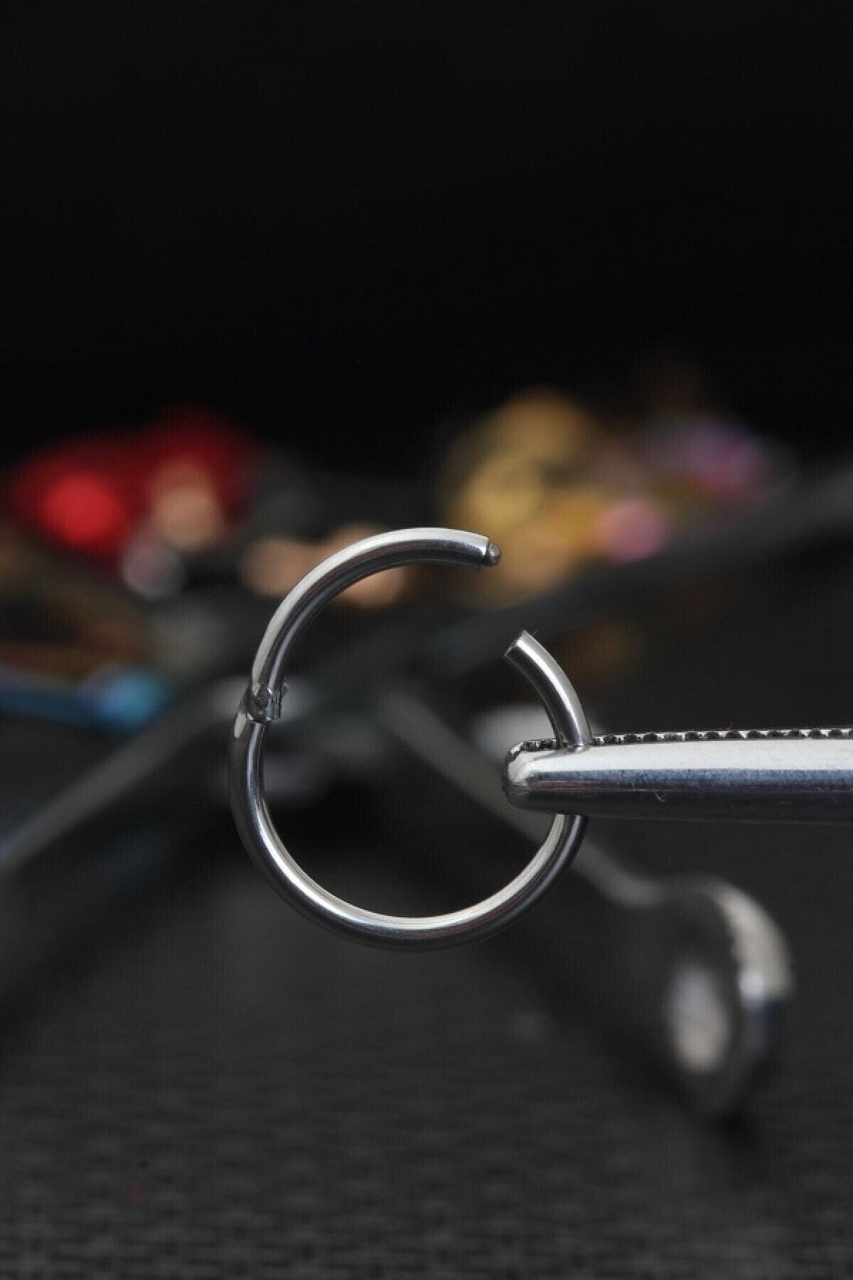 Chance Accessories Cerrahi Çelik Kıkırdak Tragus Halka Klipsli 6 Mm Piercing