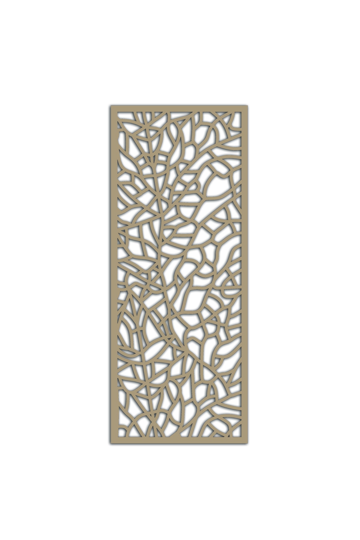 Liar Dekor Liar Ahşap Seperatör (Paravan) - KSP-70 - (10 mm) - (60 cm x 160 cm) - (Ham)